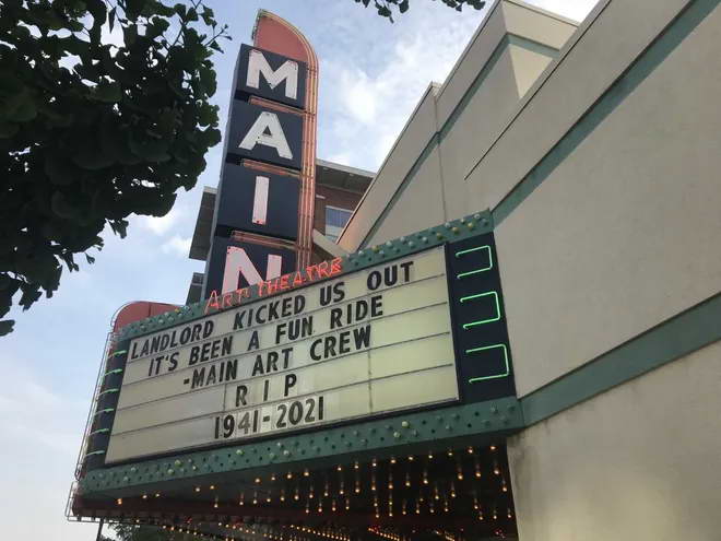 Main Art Theatre - Closed After 50 Years (newer photo)